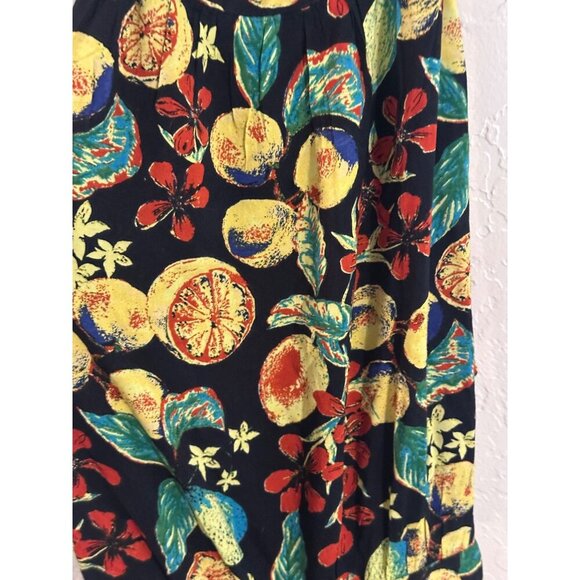 Free People Coral Tides Fruit Patterned Halter Romper Playsuit - Picture 8 of 11